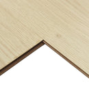 Laminatgulv Blød beige 101 x 20 x 0,8 cm 5 stk. Konstrueret træ