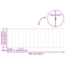 Laminatgulv Gyldenbrun 101 x 20 x 0,8 cm 15 stk.