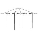 Gazebo med 4 Sider 2,6 x 2,6 m Creme og antracit