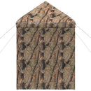 Pop-up Skur med 4 Sidevægge 2 x 2 m Skov Camouflage