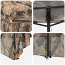 Pop-up Skur med 4 Sidevægge 3 x 4,5 m Skov Camouflage