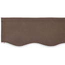 Reservedug til markise Gråbrun 4 x 2 m Polyester