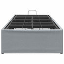 Elektrisk Justerbar Sengetramme Lysegrå 200 x 70 x 33,5 cm Stål