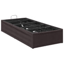 Elektrisk Justerbar Sengetramme Brun 200 x 70 x 33,5 cm Stål