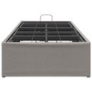 Elektrisk Justerbar Sengetramme Gråbrun 200 x 70 x 33,5 cm Stål