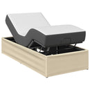 Elektrisk Justerbar Sengetramme Cremefarvet 200 x 70 x 33,5 cm