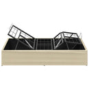 Elektrisk Justerbar Sengetramme Cremefarvet 200 x 70 x 33,5 cm