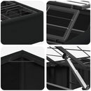 Elektrisk Justerbar Sengetramme Sort 200 x 70 x 33,5 cm Stål