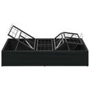 Elektrisk Justerbar Sengetramme Sort 200 x 70 x 33,5 cm Stål