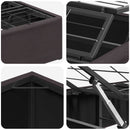 Elektrisk Justerbar Sengetramme Brun 200 x 80 x 33,5 cm Stål