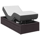 Elektrisk Justerbar Sengetramme Brun 200 x 80 x 33,5 cm Stål