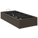 Elektrisk Justerbar Sengetramme Grå 200 x 80 x 33,5 cm Stål