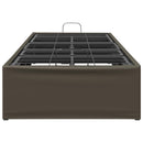 Elektrisk Justerbar Sengetramme Grå 200 x 80 x 33,5 cm Stål