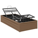 Elektrisk Justerbar Sengetramme Gyldenbrun 200 x 80 x 33,5 cm