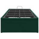 Elektrisk Justerbar Sengetramme Skovgrøn 200 x 80 x 33,5 cm