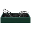 Elektrisk Justerbar Sengetramme Skovgrøn 200 x 80 x 33,5 cm