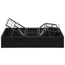 Elektrisk Justerbar Sengetramme Sort 200 x 90 x 33,5 cm Stål