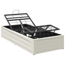 Elektrisk Justerbar Sengetramme Hvid 200 x 90 x 33,5 cm Stål