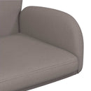 Svingbar skrivebordsstol Stof 54 x 58 x 90 cm Gråbrun