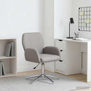 Svingbar skrivebordsstol Stof 54 x 58 x 90 cm Gråbrun