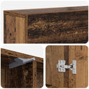 Pejseramme Gammelt træ 102 x 18 x 100,5 cm Konstrueret træ