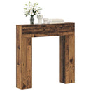 Pejseramme Gammelt træ 102 x 18 x 100,5 cm Konstrueret træ