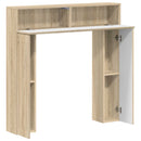 Pejseramme Sonoma-eg 102 x 18 x 100,5 cm Konstrueret træ