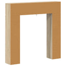 Pejseramme Sonoma-eg 102 x 18 x 100,5 cm Konstrueret træ