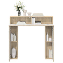 Pejseramme Sonoma-eg 102 x 18 x 100,5 cm Konstrueret træ