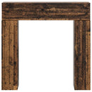 Pejseramme Gammelt træ 102 x 18 x 100,5 cm Konstrueret træ