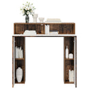 Pejseramme Gammelt træ 102 x 18 x 100,5 cm Konstrueret træ
