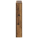 Pejseramme Gammelt træ 102 x 18 x 100,5 cm Konstrueret træ
