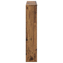 Pejseramme Gammelt træ 100 x 20 x 100 cm Konstrueret træ