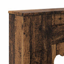 Pejseramme Gammelt træ 93 x 20 x 89 cm Konstrueret træ