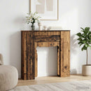 Pejseramme Gammelt træ 93 x 20 x 89 cm Konstrueret træ