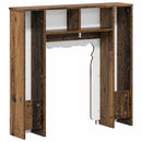 Pejseramme Gammelt træ 93 x 20 x 89 cm Konstrueret træ