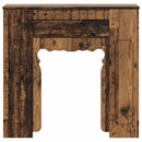 Pejseramme Gammelt træ 93 x 20 x 89 cm Konstrueret træ