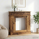 Pejseramme Gammelt træ 102 x 26 x 100 cm Konstrueret træ