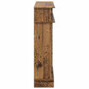 Pejseramme Gammelt træ 102 x 26 x 100 cm Konstrueret træ