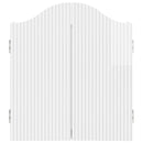 Dartboard Skab Hvid højglans 56 x 12 x 63 cm Konstrueret træ