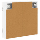 Dartboard Skab Hvid 56 x 12 x 53,5 cm Konstrueret træ