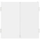 Dartboard Skab Hvid 56 x 12 x 53,5 cm Konstrueret træ