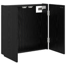 Dartboard Skab Sort eg 56 x 12 x 53,5 cm Konstrueret træ