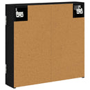 Dartboard Skab Sort eg 56 x 12 x 53,5 cm Konstrueret træ