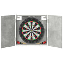 Dartboard Skab Betongrå 56 x 12 x 53,5 cm Konstrueret træ