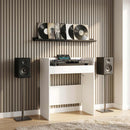 DJ Bord Hvid 102 x 45 x 102 cm Konstrueret træ
