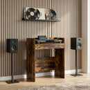 DJ Bord Røget eg 102 x 45 x 102 cm Konstrueret træ
