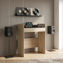 DJ Bord Sonoma-eg 82 x 45 x 102 cm Konstrueret træ