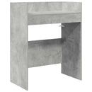 DJ Bord Betongrå 82 x 45 x 102 cm Konstrueret træ