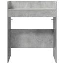 DJ Bord Betongrå 82 x 45 x 102 cm Konstrueret træ